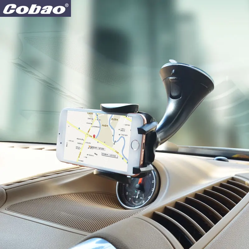 Cobao Универсальный автомобильный держатель телефона Сильный всасывания