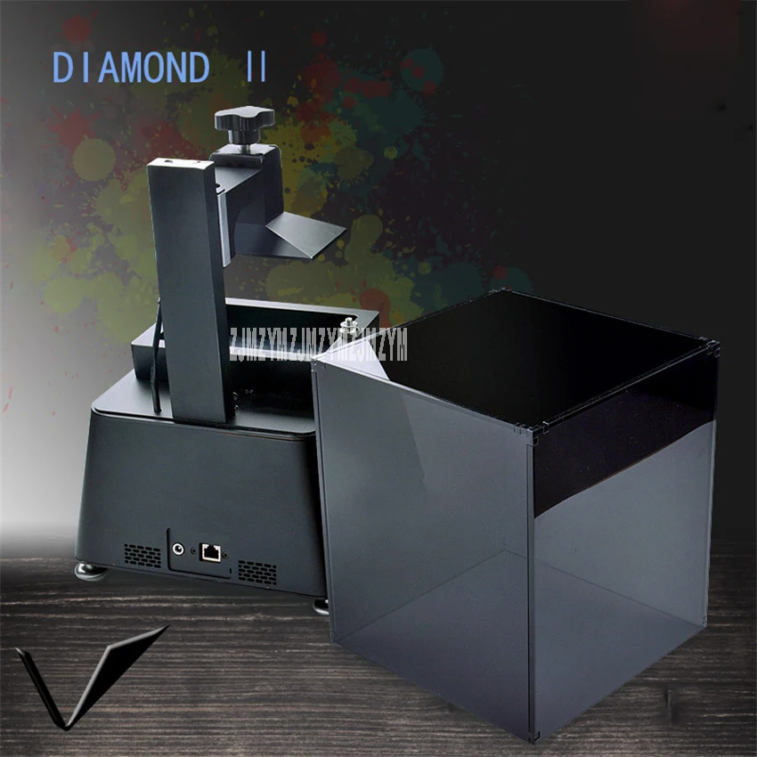 100-250V DIAMOND 2 Новый 2k LCD принтер DLP принтер. SLA для destist 120*68*130 мм размер печати 18 Вт