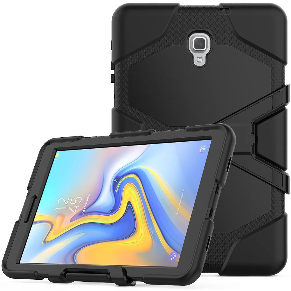 2 в 1 Гибридный чехол для Samsung Galaxy Tab A A2 10 5 дюйма 2018 SM T590 T595 T597 детский Силиконовый
