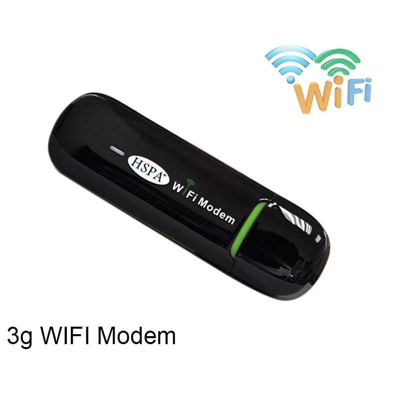 Разблокировать Портативный 3G Беспроводной USB Wi Fi Модем WCDMA HSPA Hotspot Dongle с слот sim