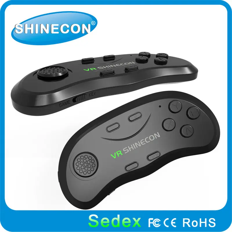 VR SHINECON wireless bluetooth gamepad controller for meizu 16 handle control xbox 360 game samsung s8 plus mi mobile | Электроника