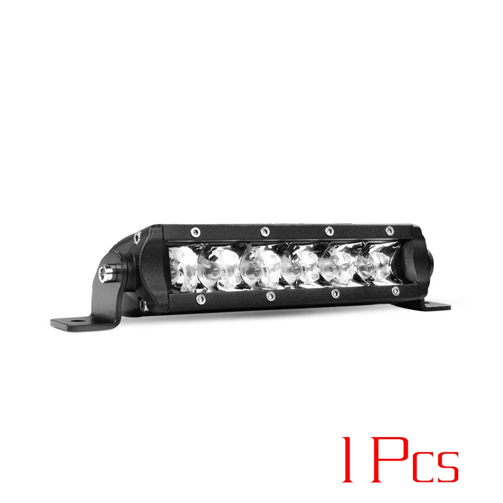 1 pcs work light 12 В " 18 Вт автомобильный рабочий светильник комбинированный светодиодный DRL Дневной ходовой светильник Точечный светильник внедорожный светильник противотуманная фара 4X4 4WD для ATV UTV лодки - Цвет: 1 pcs work light