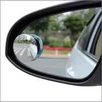 2pcs car blind spot mirror hd glass 360 degree car mirror wide angle round convex for rear view mirror rearview sticky mirrors