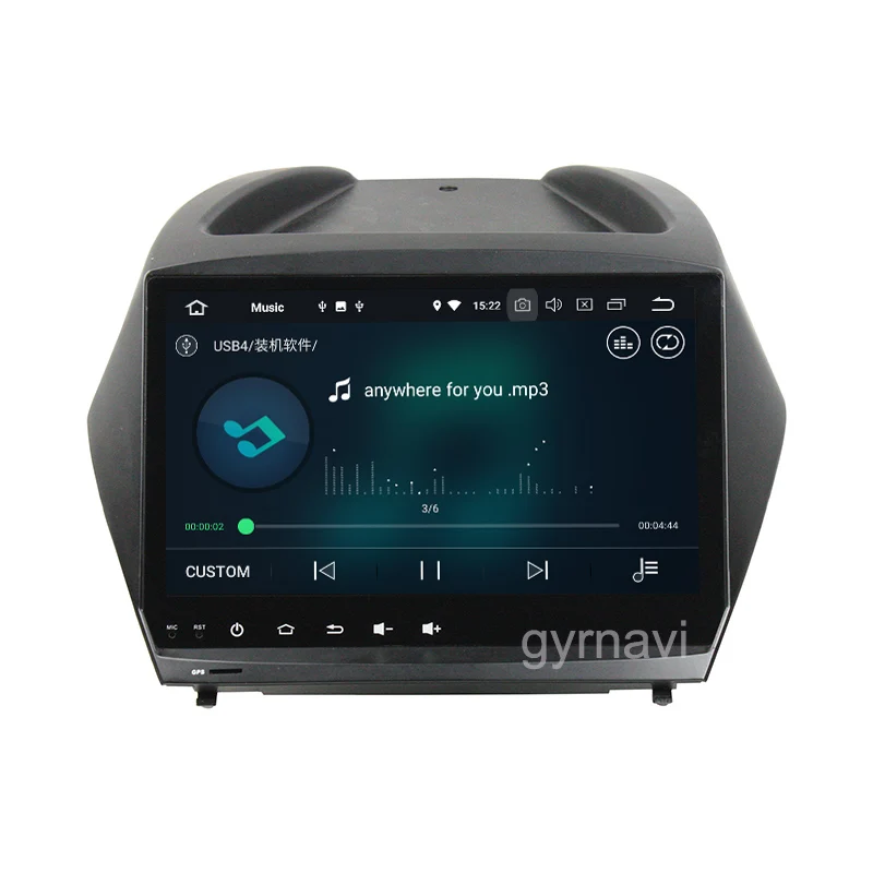 9 inch Android 8 0 автомобилей радио gps для hyundai IX35 Tucson 2009 2014 с восьмиядерным PX5 4 г