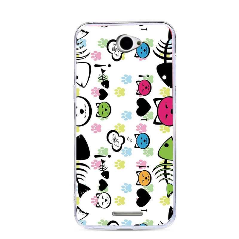 Ultra thin Phone Case For Sony Xperia E4 E2104 E2105 E2114 E2115 E2124 Silicone Cover Cartoon Painting Soft sony Cases |