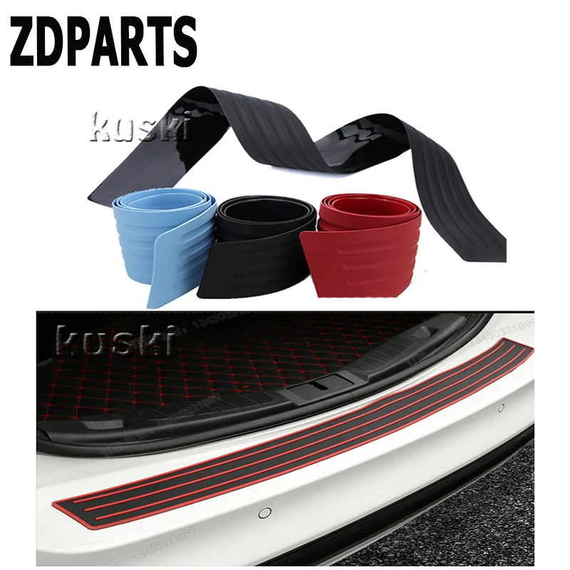 ZDPARTS Автомобильный багажник двери Защита от царапин полоса Стикеры для Peugeot 307 206