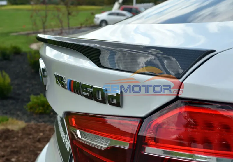 Производительность Стиль Настоящее углеродное волокно задний багажник загрузки