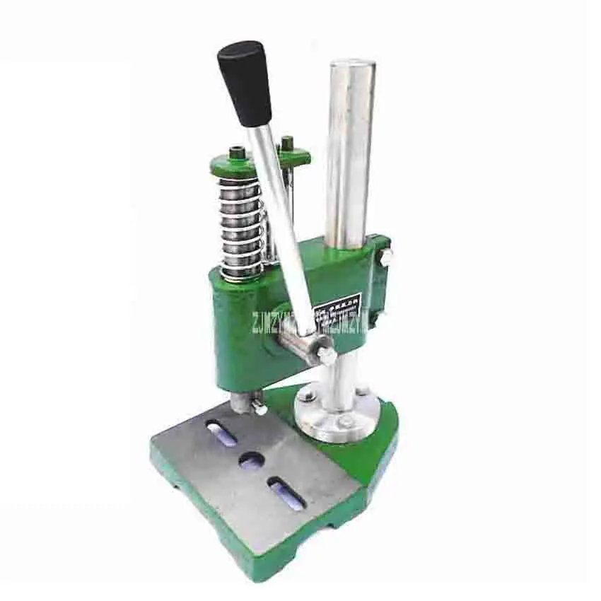 

New Arrival 0.5T / 16 Type Manual Punch Press Machine Hand Presses Punch ,Worktable 130 * 195mm, Impulse Stroke 35MM,Column 38MM