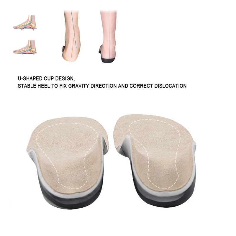 Детские ортопедические стельки EVA Плоская стопа Арка Поддержка обуви облегчение