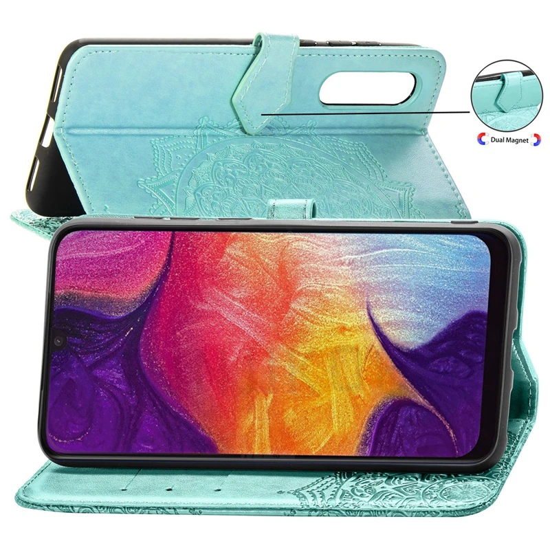 Для samsung Galaxy A10 A20E A10E A10S A20S A30S A50S A50 A40 A30 A20 A70 M40 A80 M10 M20 M30S M40 чехол Роскошный кожаный чехол A207 A305 A505FN A307F