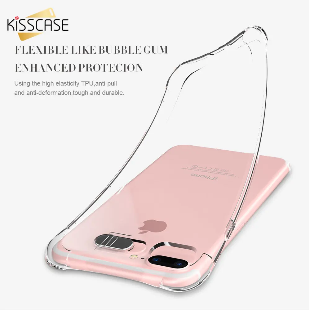 чехол на айфон XR Чехол для телефона KISSCASE из ТПУ с подсветкой iPhone 8 7 6 6S Plus XS
