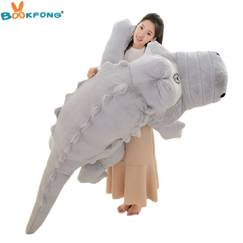 

1pc 140-110cm Large Crocodile Plush Toys Stuffed Crocodiles Dolls Super Soft Animal Pillow Cushion Kids Toys Boys Girls Gift