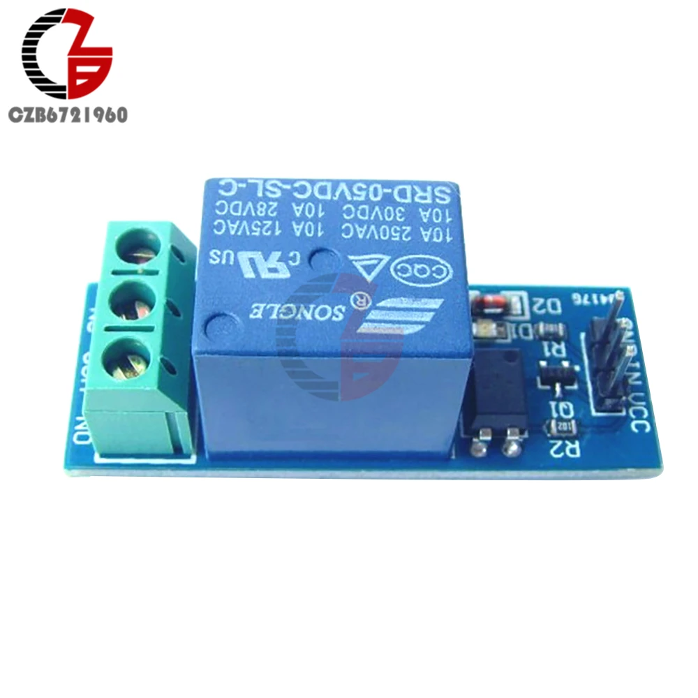 5 в 1 канал 10A релейный модуль с оптомуфтой для Arduino PIC AVR DSP ARM|10a relay|1 channel relay modulemodule |