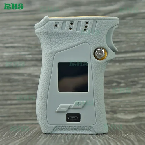 RHS первая партия силиконовый защитный чехол/кожа/рукав/крышка для Smok mag 225 W левая рука высокое качество - Цвет: gray