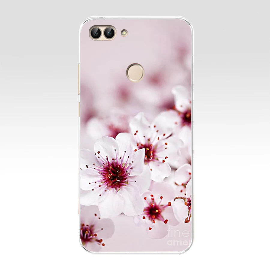 51 F huawei P Smart чехол TPU Мягкий силиконовый прозрачный чехол для телефона huawei P Smart Cover FIG-LX1 Enjoy 7S Чехол - Цвет: 51