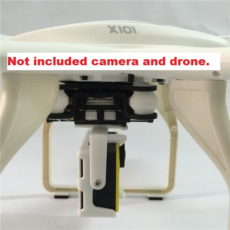 MJX X101 держатель камеры рамка совместима с SJCAM GoPro XIAOYI EKEN экшн камерой RC Дрон Gimble