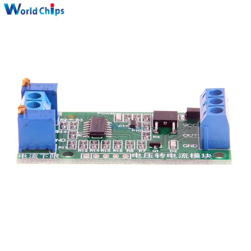 Линейный преобразование напряжения в ток модуль сигнала передатчика 0 5 4 20 мА