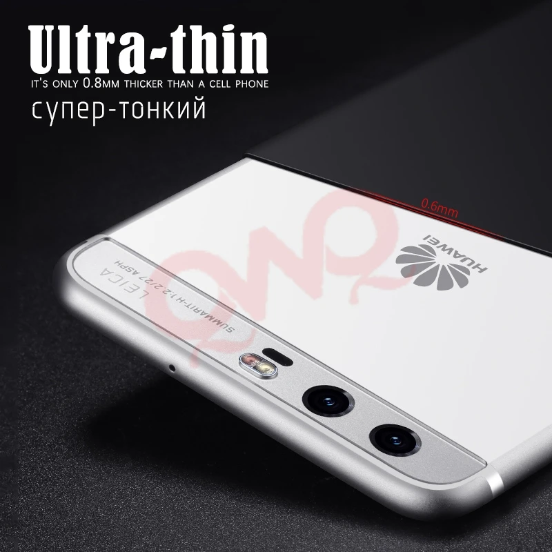Роскоши трудно матовая чехлы для huawei P10 Lite случае ультра тонкий полный защитный