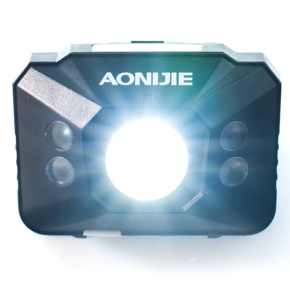 AONIJIE E4097 водонепроницаемый перезаряжаемый чувствительный светодиодный светильник на голову налобный фонарь вспышка светильник фонарь Рыбалка Кемпинг Туризм Велоспорт