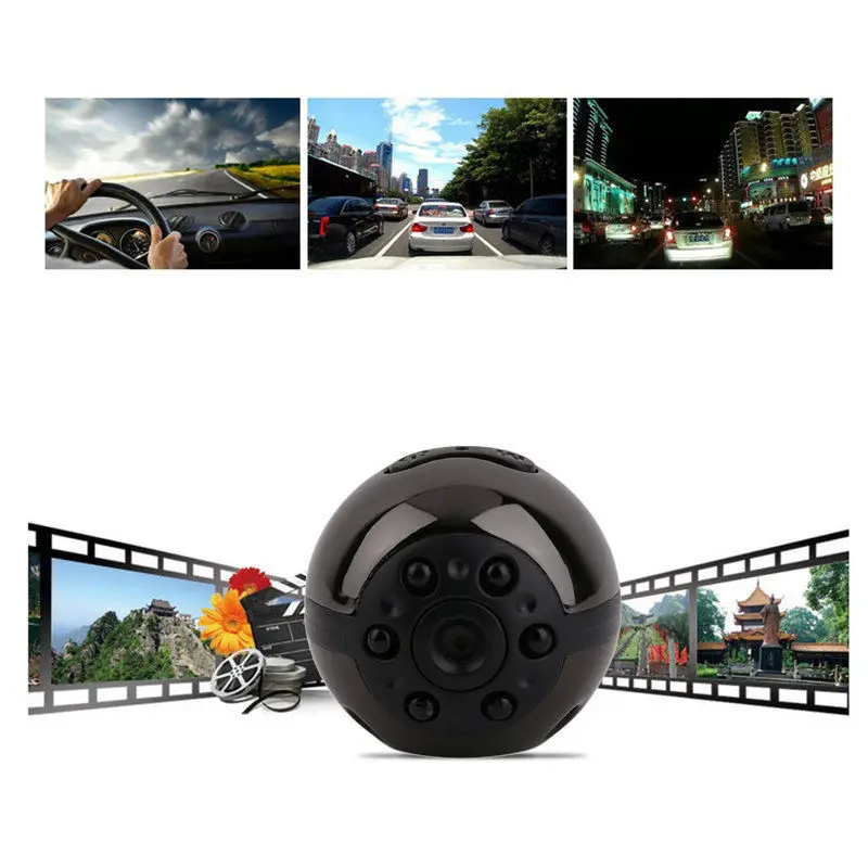 Мини-камера Asmile HD 1080P 720P SQ9 с углом поворота 360 градусов