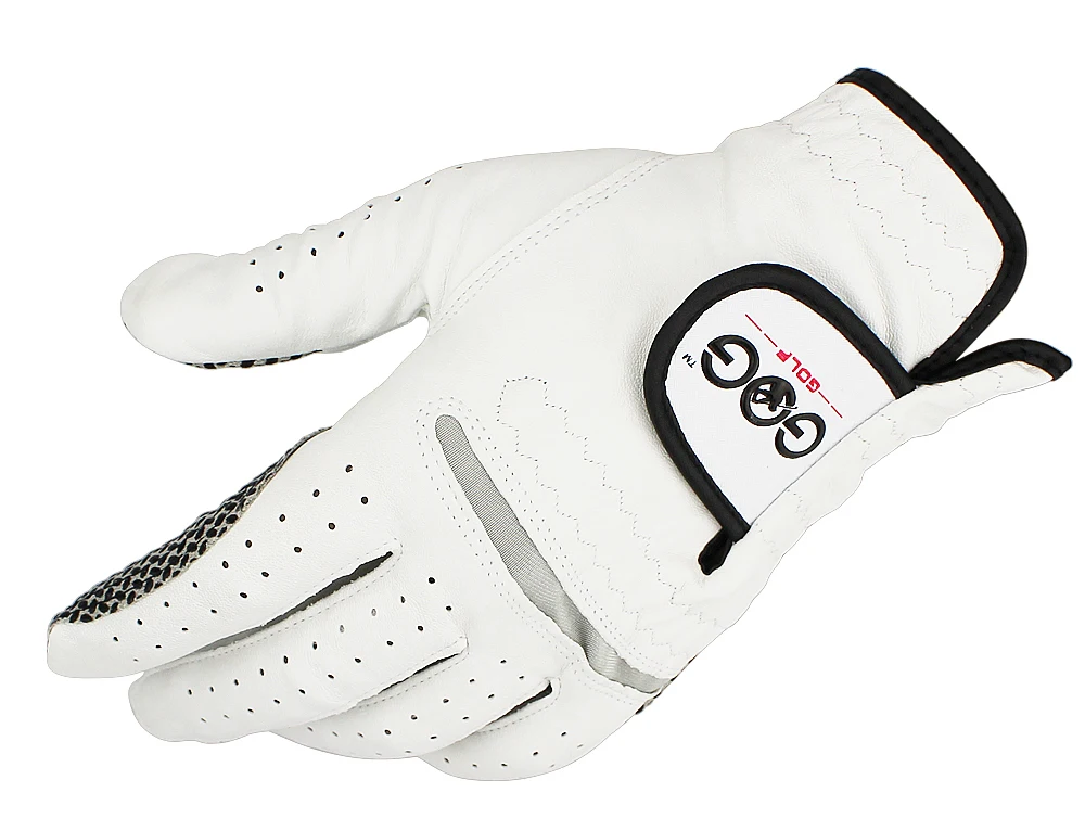 Pack of 10 Pcs Men's Golf Gloves Wear on Left Hand Gloves Soft Breathable Pure Sheepskin slip-resistant design