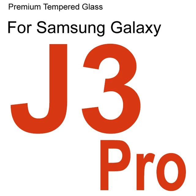 Закаленное стекло для samsung Galaxy A5 A3 A7 A530F J1 J2 J3 J5 J7 Prime Pro, защитная пленка для экрана - Цвет: J3 Pro