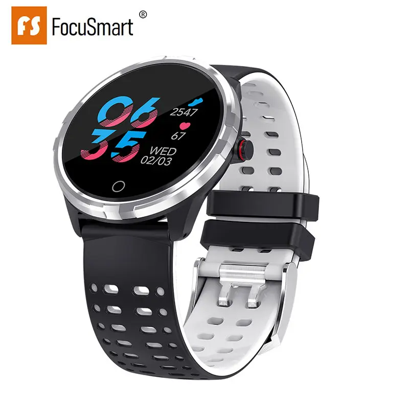 FocusSmart X7 умный Браслет Водонепроницаемый пульсометр кровяное давление IP68