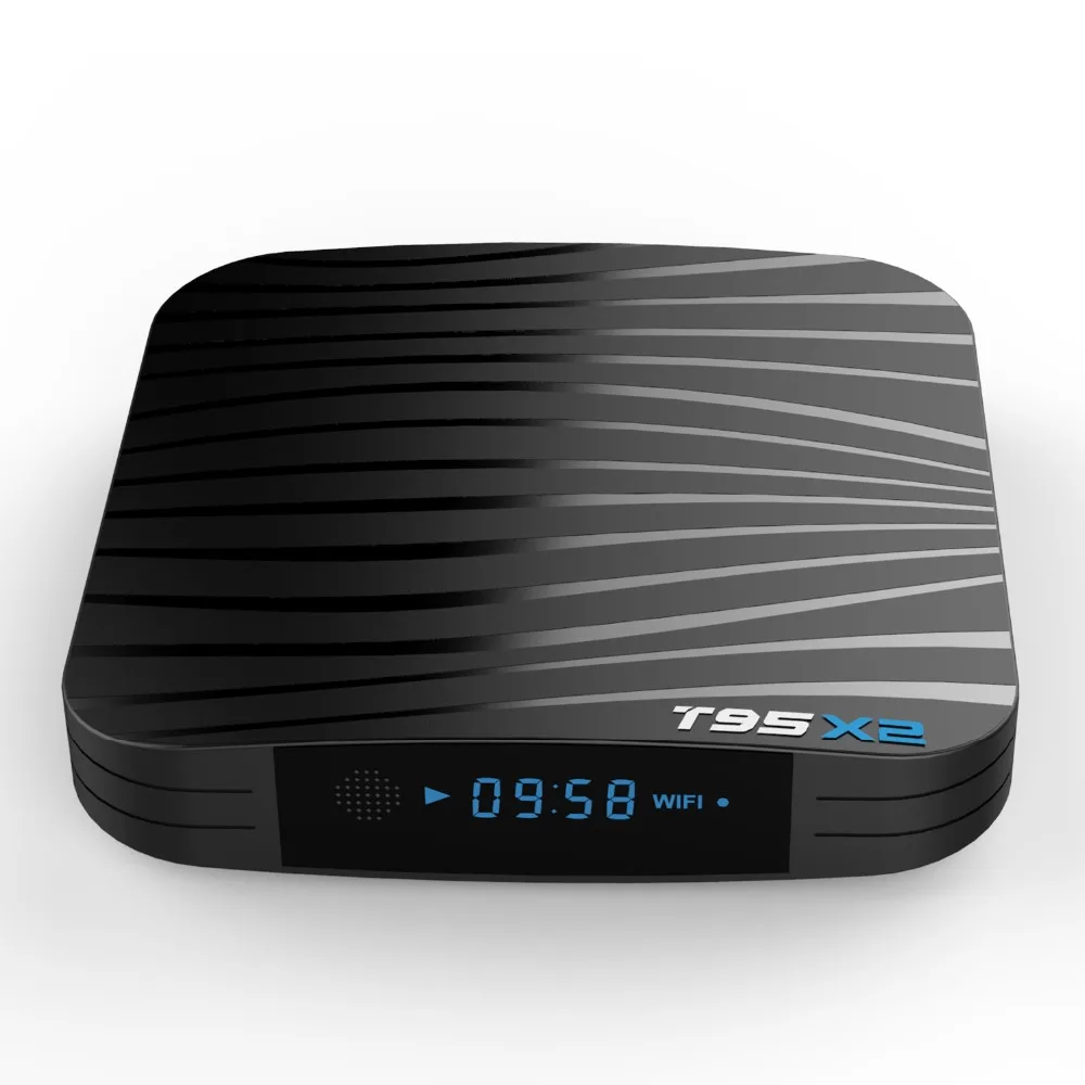 Smart Android tv BOX T95X2 2 ГБ 4 32 64 Гб Amlogic S905X2 четырехъядерный H.265 4K WiFi медиаплеер