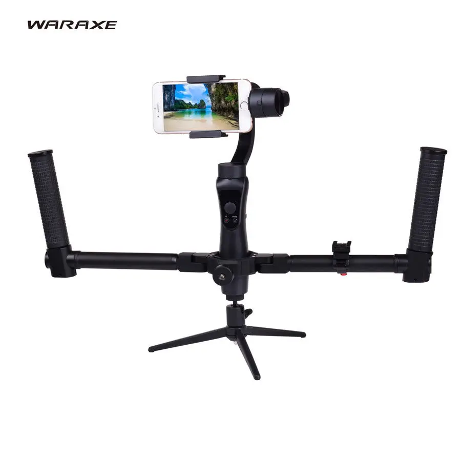 Waraxe otopal с двойной ручкой ручной комплект для карданного крана Zhiyun кран плюс 2 V2 Feiyu