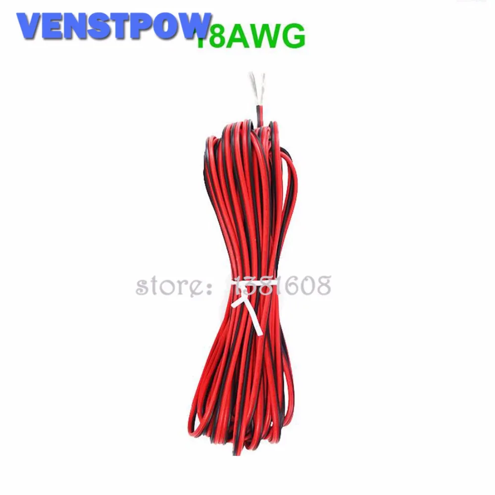1 м/лот, красный, черный, 2 штифта, 18AWG, светодиодный, удлиненный, истонченный медный провод, кабель с сечением провода 20,75, изолированный ПВХ провод для автомобиля