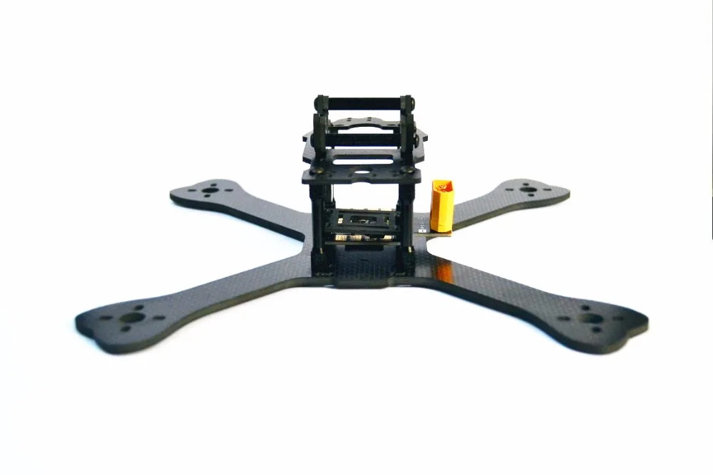 FPV Mini 210 мм Каркас из углеродного волокна Дрон Квадрокоптер 3/4 ручки PDB XT60 плата