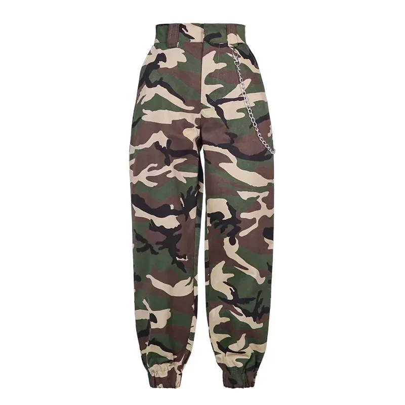 

Women's Pants Camouflage harem pants women's casual trousers thin Elastic waist radish pants Women's Trousers
