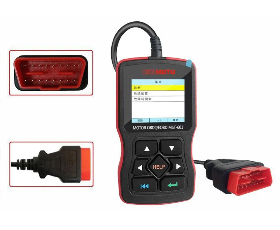 AOSHIKE OBD диагностический инструмент OBDII протоколы Smart Scan инструмент считыватель кода Поддержка мульти-брендов автомобилей и языков