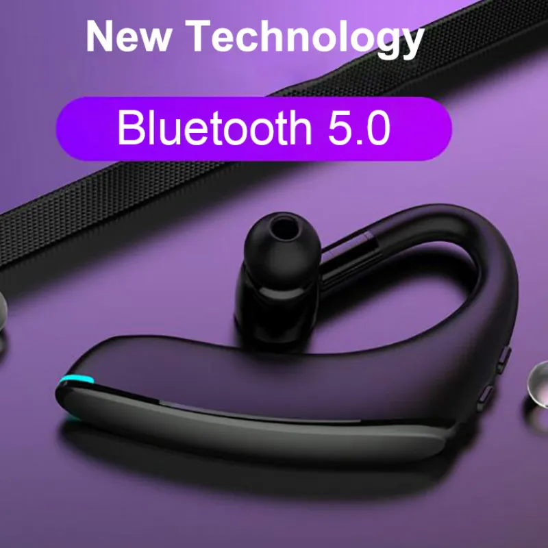 Bluetooth 5,0 наушники бизнес гарнитура беспроводной автомобильный телефон Handsfree микрофон музыкальный наушник для IPhone Xiaomi samsung huawei телефон