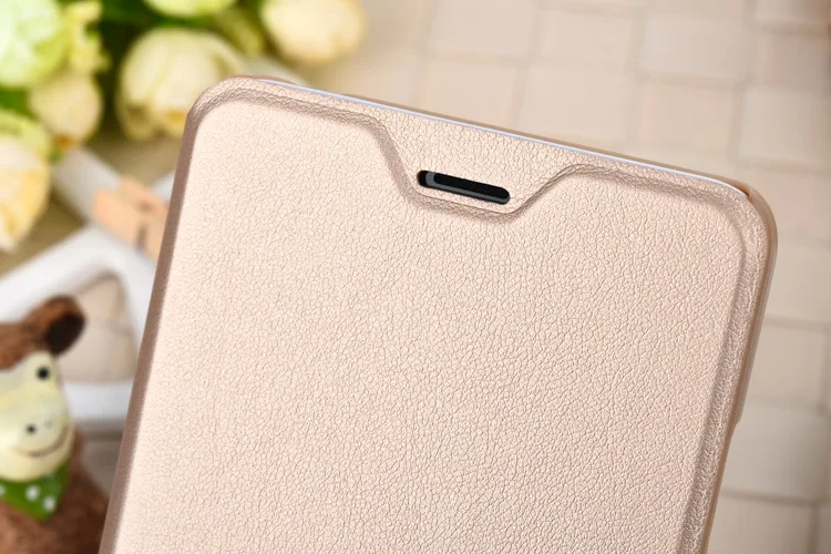 Роскошный умный флип чехол из искусственной кожи для Xiaomi Redmi Note 4 Pro с функцией