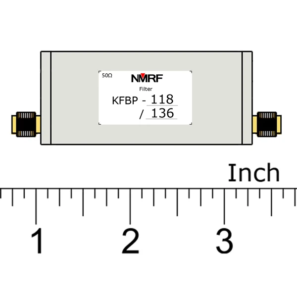 118 ~ 136MHz Aeronautical Band Pass Filter SMA Interface | Инструменты