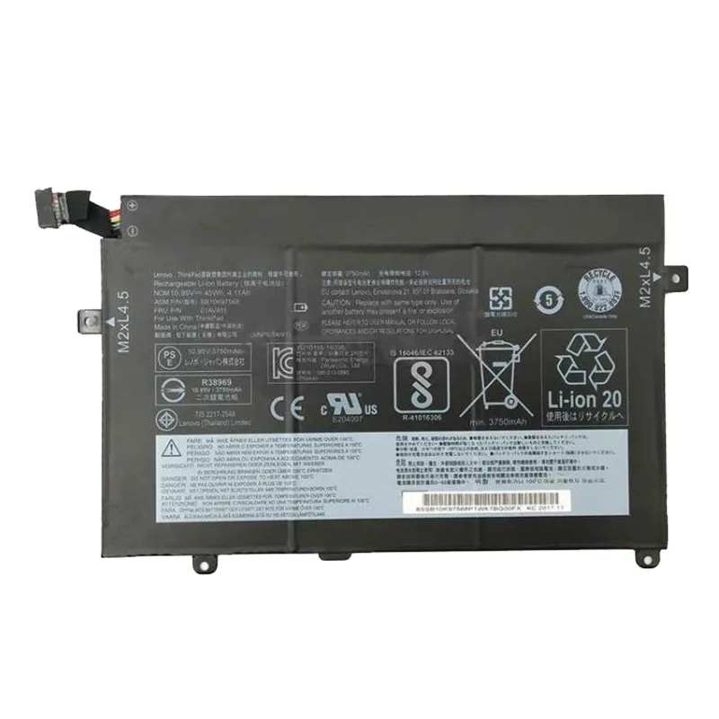 GZSM Аккумулятор для ноутбука E470 lenovo Thinkpad E470C E475 серии 01AV411 01AV412 SB10K97568 SB10K97569 батарея |