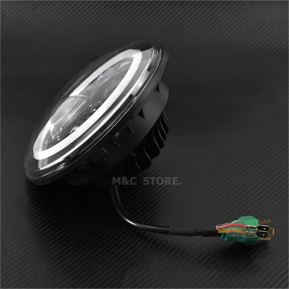 Налобный фонарь светодиодный 7 дюймов для мотоциклов H4 H13|headlamp led|headlights headlightmotorcycle