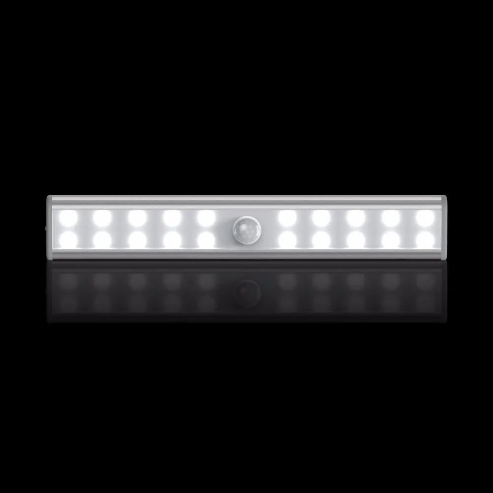 Светодиодный ночник LumiParty 20 перезаряжаемый с usb датчиком движения для шкафа