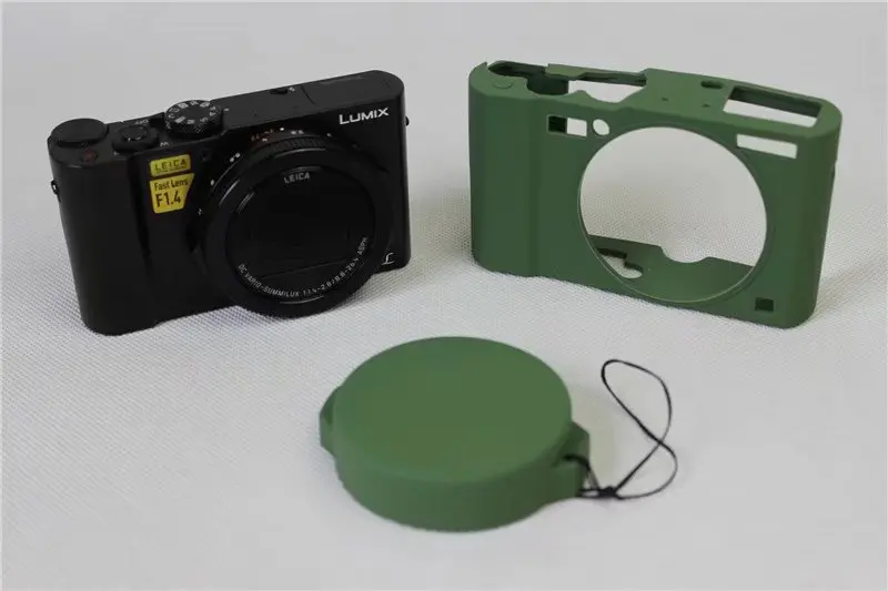 Мягкий силиконовый чехол для камеры, защитный чехол для Panasonic Lumix L-X10 LX10 с резиновой крышкой для объектива