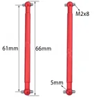 2 шт. 65 мм металлический Универсальный приводной шарнир Dogbone для 118 RC Revel 24540 Scorch Hobbico Dromida BXMTSC4.18 Monster Truck