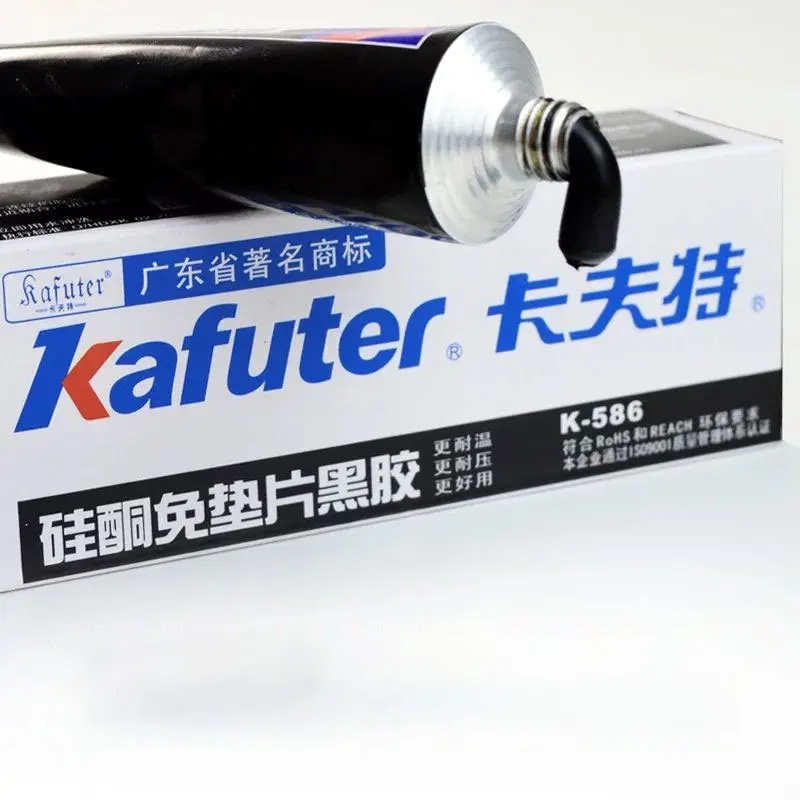 Высококачественный водостойкий герметичный герметик Kafuter 55 г черный устойчивый
