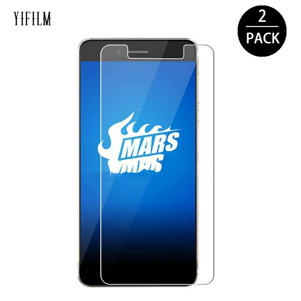 2 упаковки для Vernee Mars mars Pro Applo X Lite 2.5D Закаленное стекло защиты экрана 9H Передняя