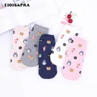 EIOISAPRA носки в стиле Харадзюку, милые женские носки карамельных цветов, дышащие, повседневные, милые, Мультяшные, забавные носки