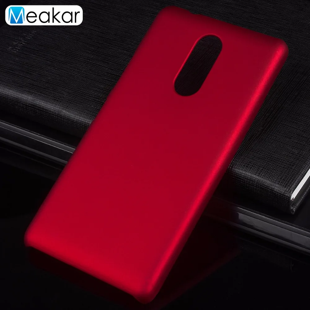 Матовый пластиковый чехол 5 дюйма для Lenovo K6 Note Plus Dual K53a48 задняя крышка телефона|case