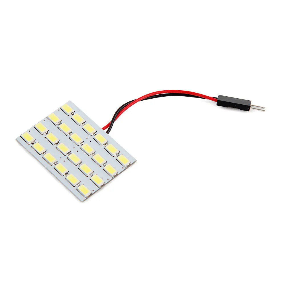 Автомобильный светильник 24SMD 5630 светодиодный чип T10 BA9S купольный для чтения