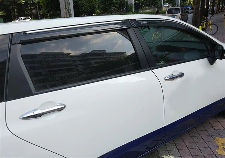 Пластиковый оконный козырек для Honda Odyssey вентиляционные оттенки защита от солнца