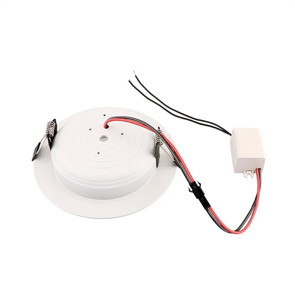 LemonBest 5 Вт 10 Вт круглый rgb Светодиодный Панель свет concea светодиодный встраиваемые потолочный светильник AC 85-265 В для Офис украшения