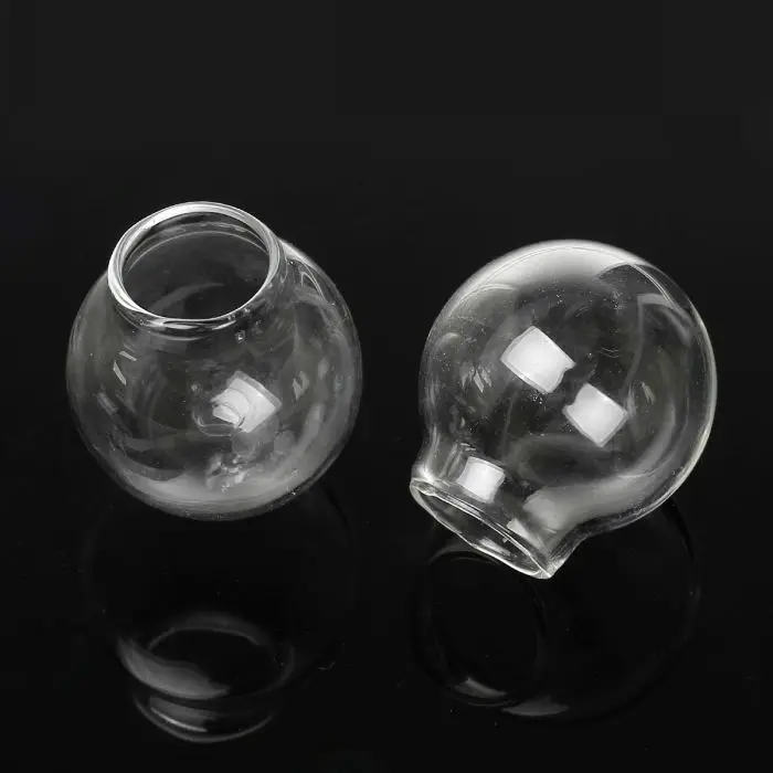 DoreenBeads стеклянный глобус бутылка флакон для сережек колец подвески прозрачные 27