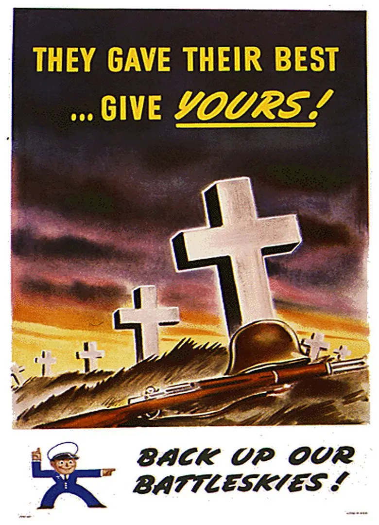 Винтажный пропагандистский постер США WW2 используйте заботу предоставьте свои